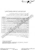 کنترل فرایند آماری برای انتخاب پروژه های آزمایشی